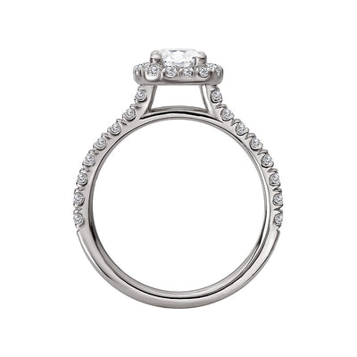 Lavie Halo Diamond Engagement Ring