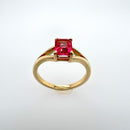 Pink Tourmaline Ring