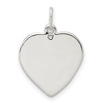 Sterling Silver Heart Charm - Small