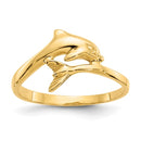 14K Dolphin Ring