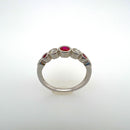 Ruby and Diamonds Ring