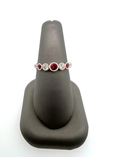 Ruby and Diamonds Ring