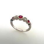 Ruby and Diamonds Ring