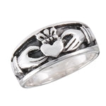 sterling silver claddah ring