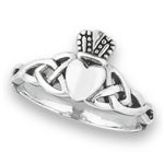 sterling silver claddagh ring