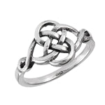 sterling silver interwoven Celtic ring