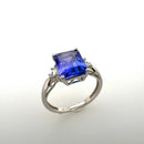 Tanzanite and Diamonds Ring