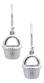 Nantucket Basket Drop Earrings