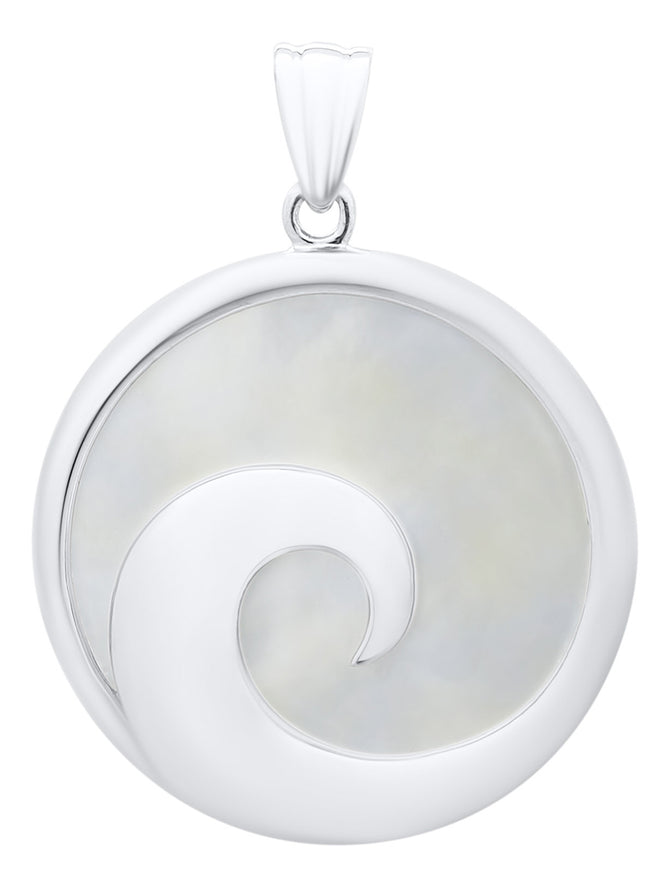 Wave and Mother of Pearl Necklace
