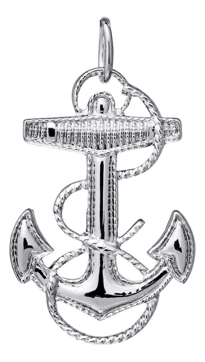 Anchor with Rope Necklace