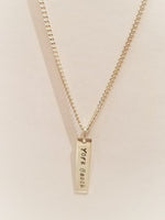 sterling silver york beach necklace